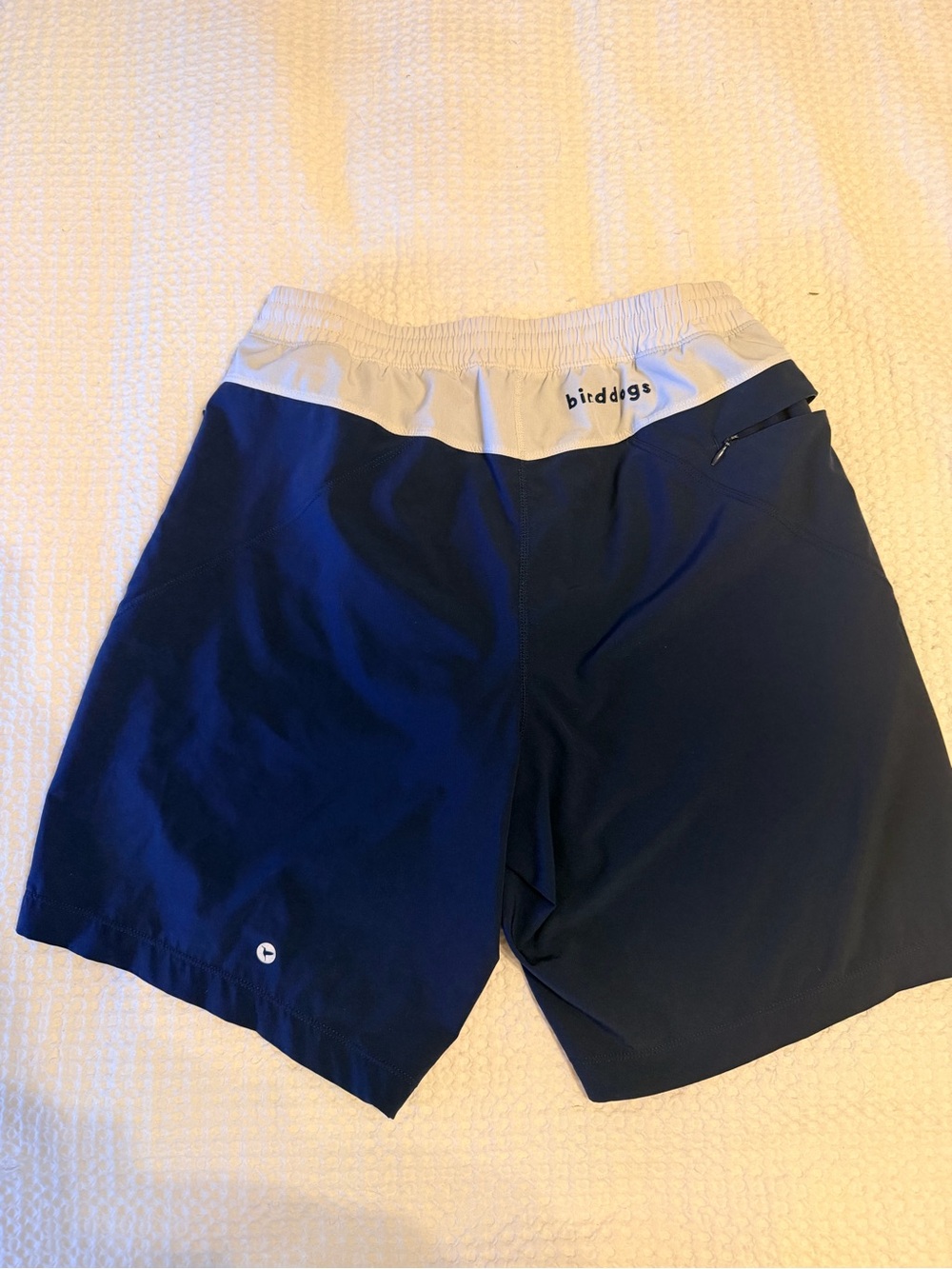 Birddogs Navy with Cream Waistband Men's Swim Hybrids